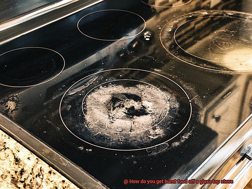 How do you get burnt food off a glass top stove-2