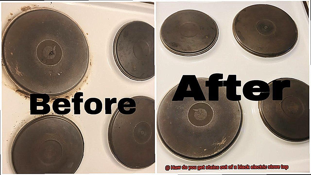 How do you get stains out of a black electric stove top-2