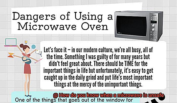 How do you know when a microwave is unsafe-2