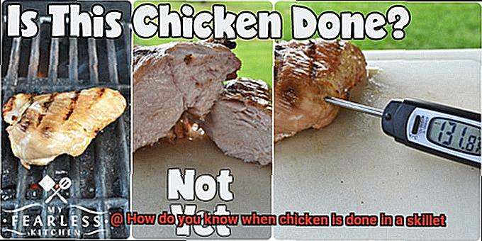 How do you know when chicken is done in a skillet-2