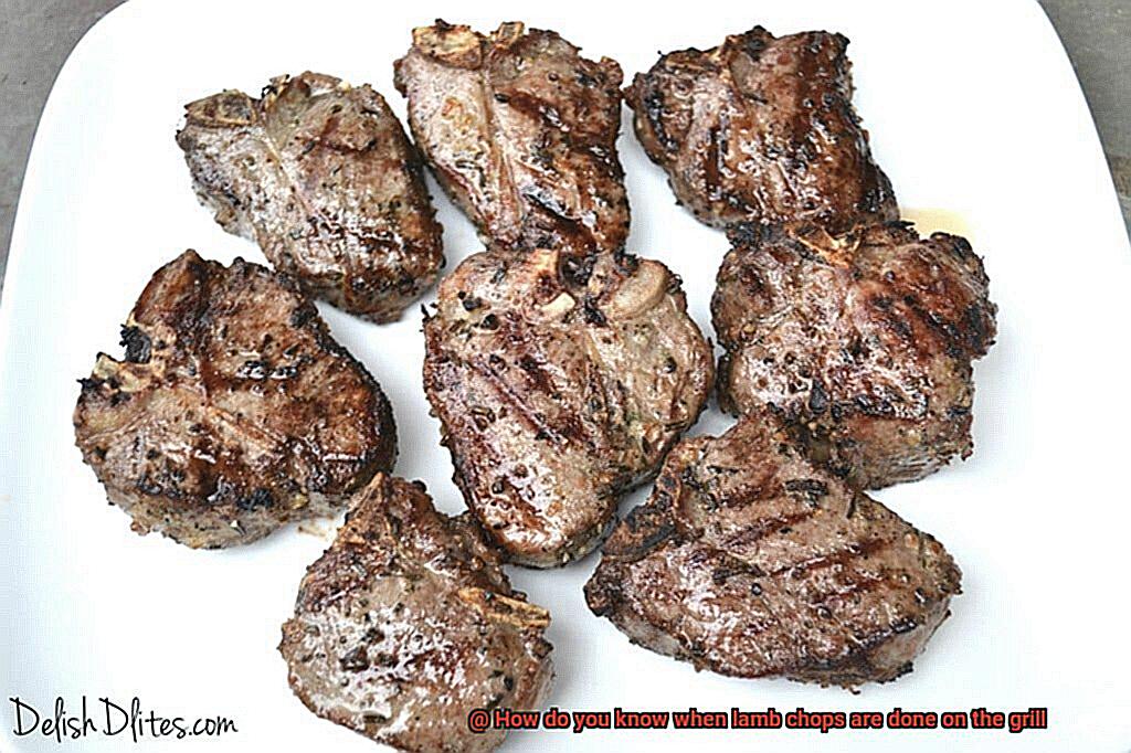 How do you know when lamb chops are done on the grill-4