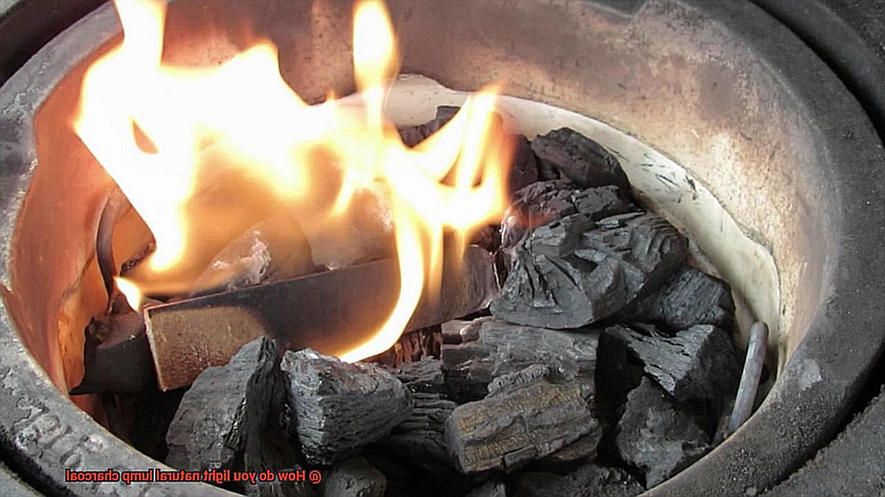 How do you light natural lump charcoal-7