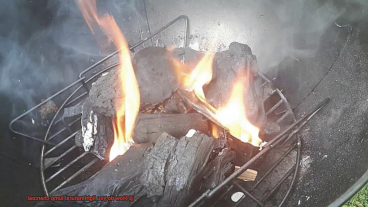 How do you light natural lump charcoal-5