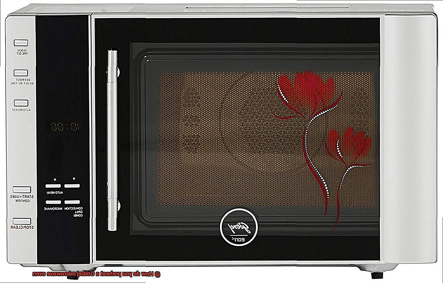 How do you preheat a Godrej microwave oven-2