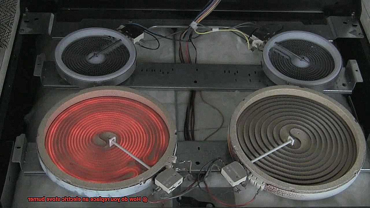 How do you replace an electric stove burner-4