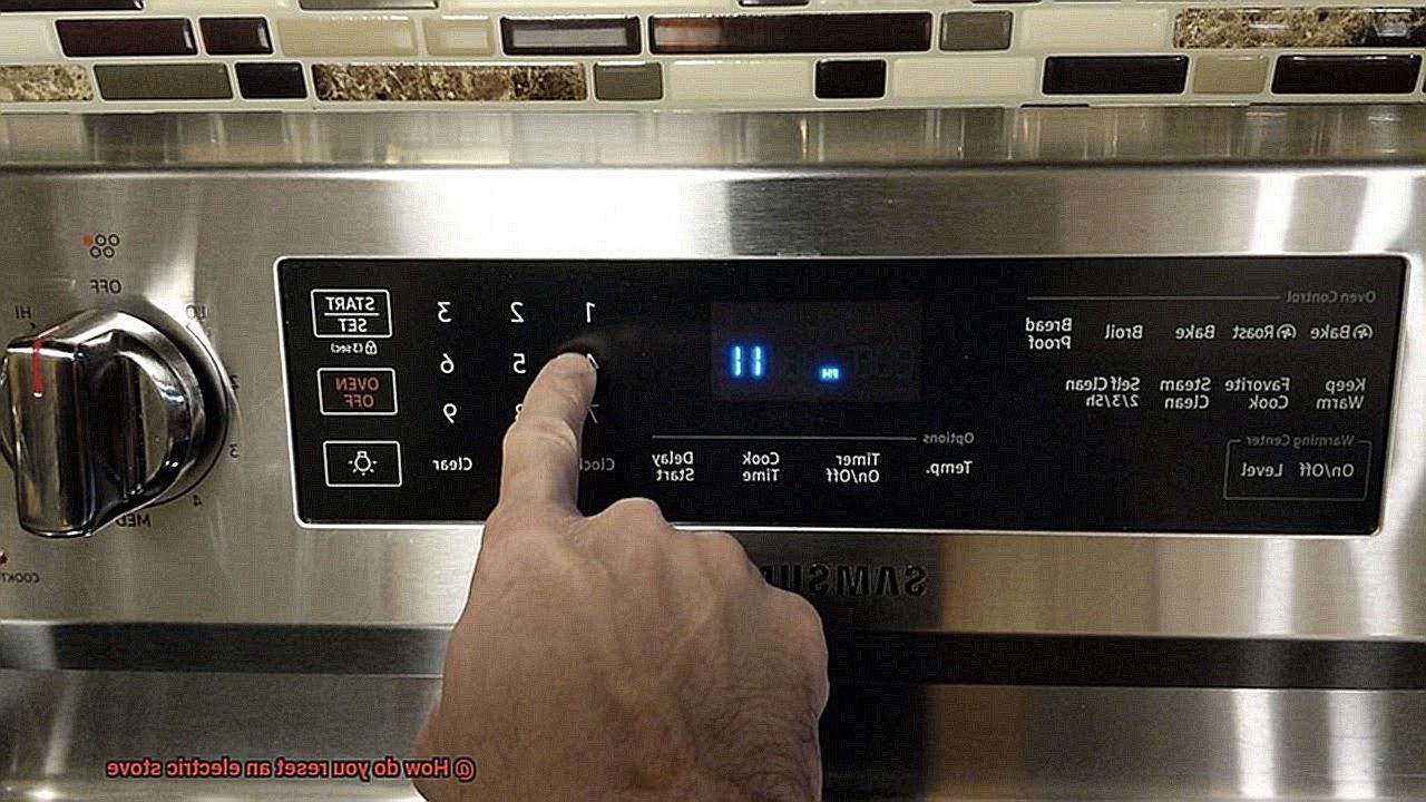 How do you reset an electric stove? Pastime Bar And Grill