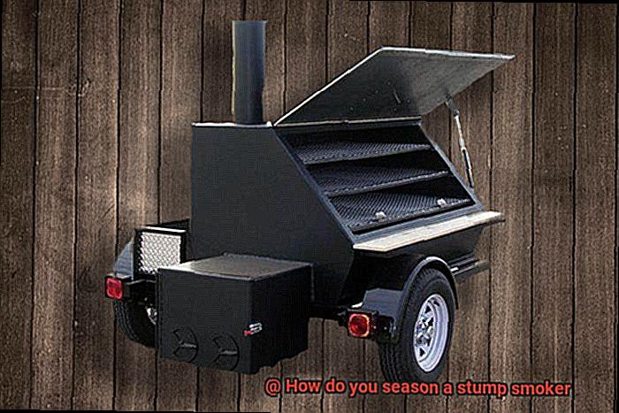 How do you season a stump smoker-5