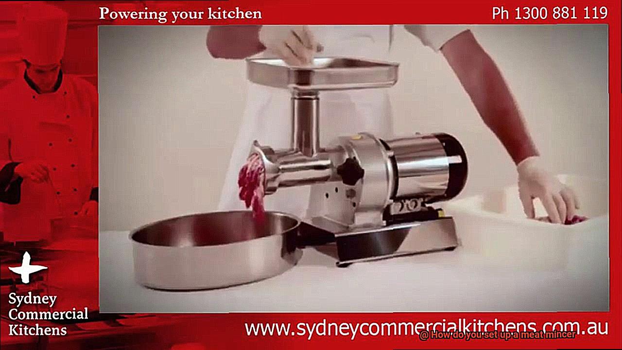 How do you set up a meat mincer-5