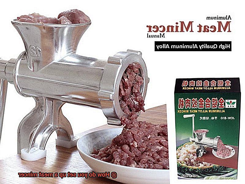 How do you set up a meat mincer-4