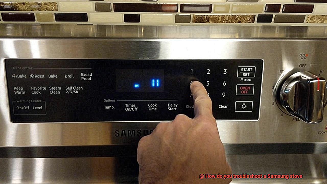 How do you troubleshoot a Samsung stove-6