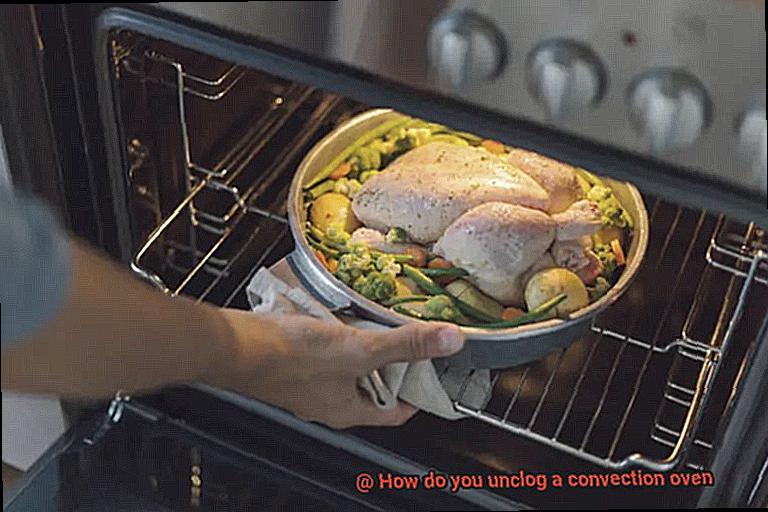 How do you unclog a convection oven-5