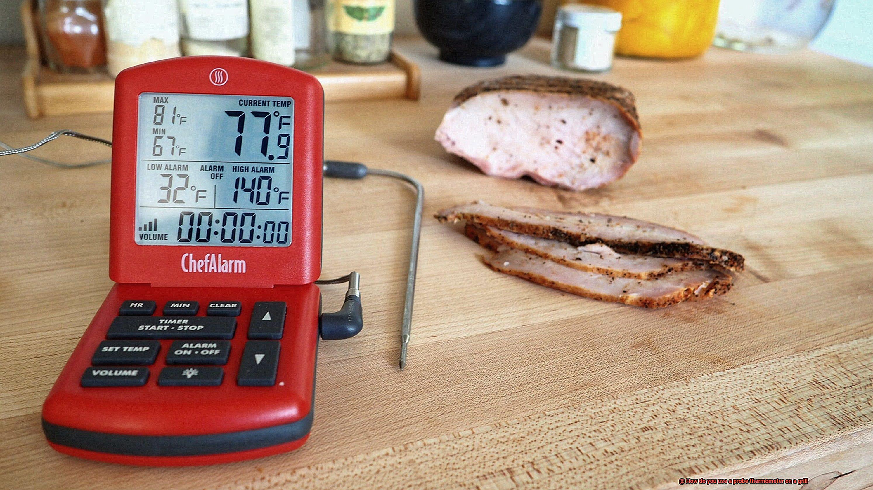 How do you use a probe thermometer on a grill-6