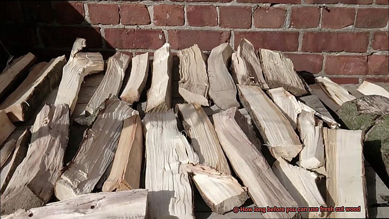 How long before you can use fresh cut wood-2