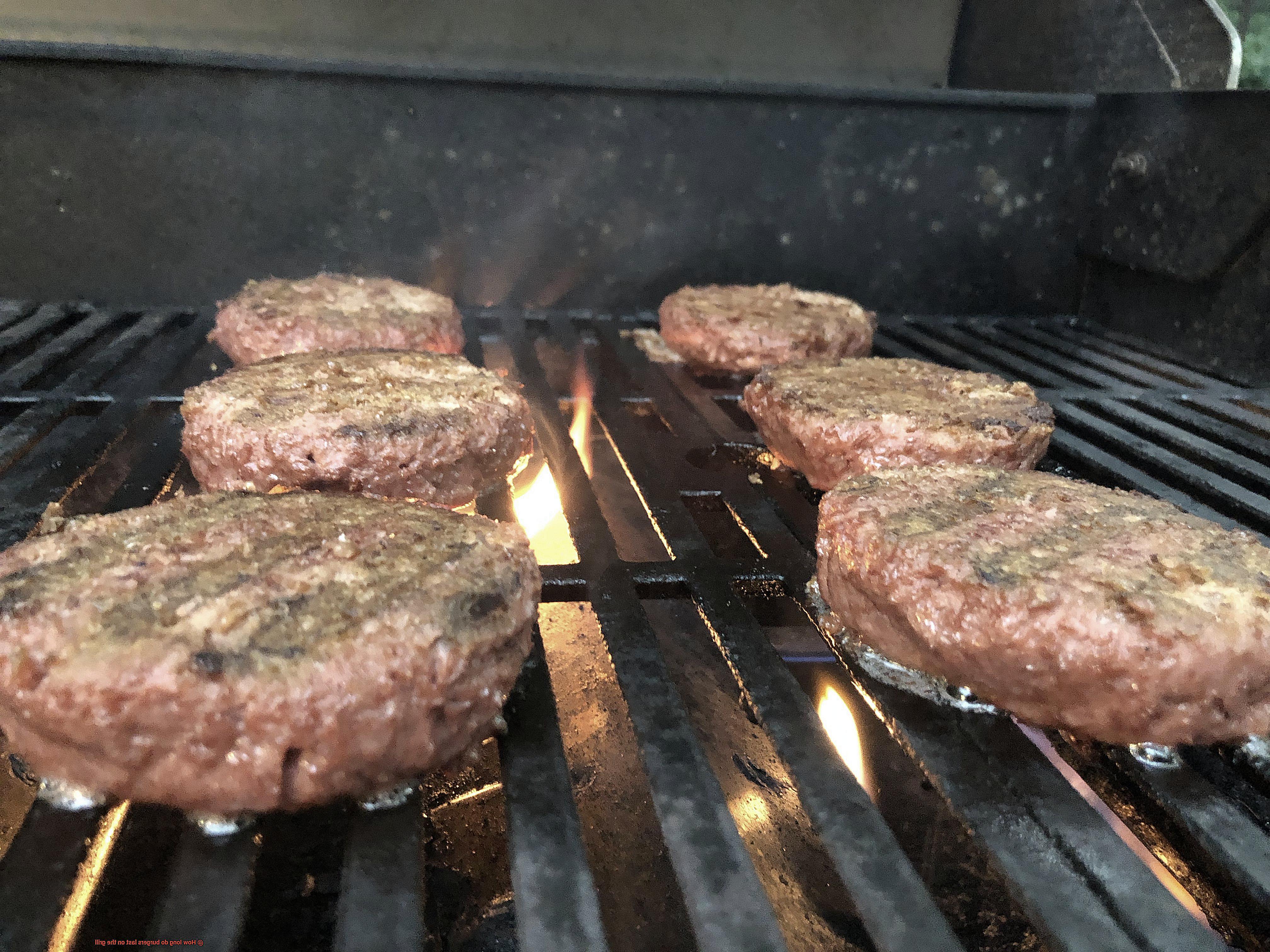 How long do burgers last on the grill-4