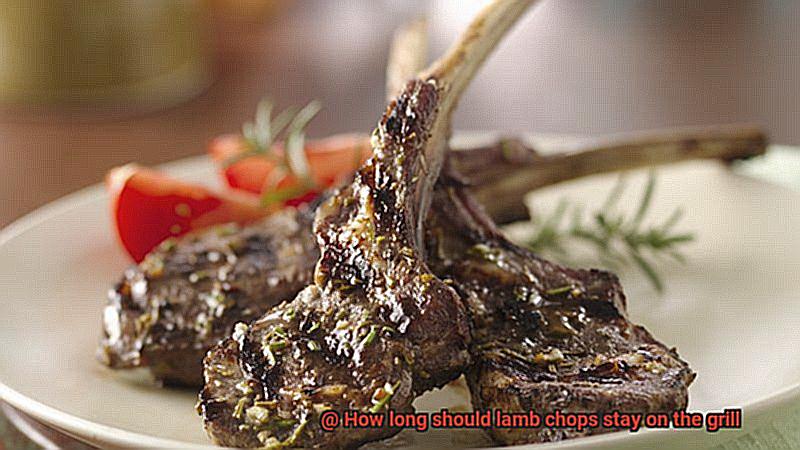 How long should lamb chops stay on the grill-7