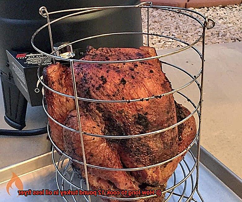 How long to cook 12 pound turkey in oil less fryer-2