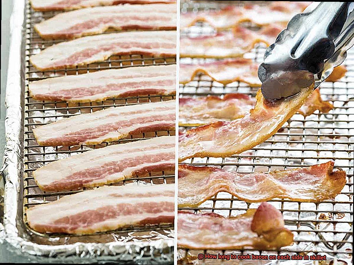 How long to cook bacon on each side in skillet-4