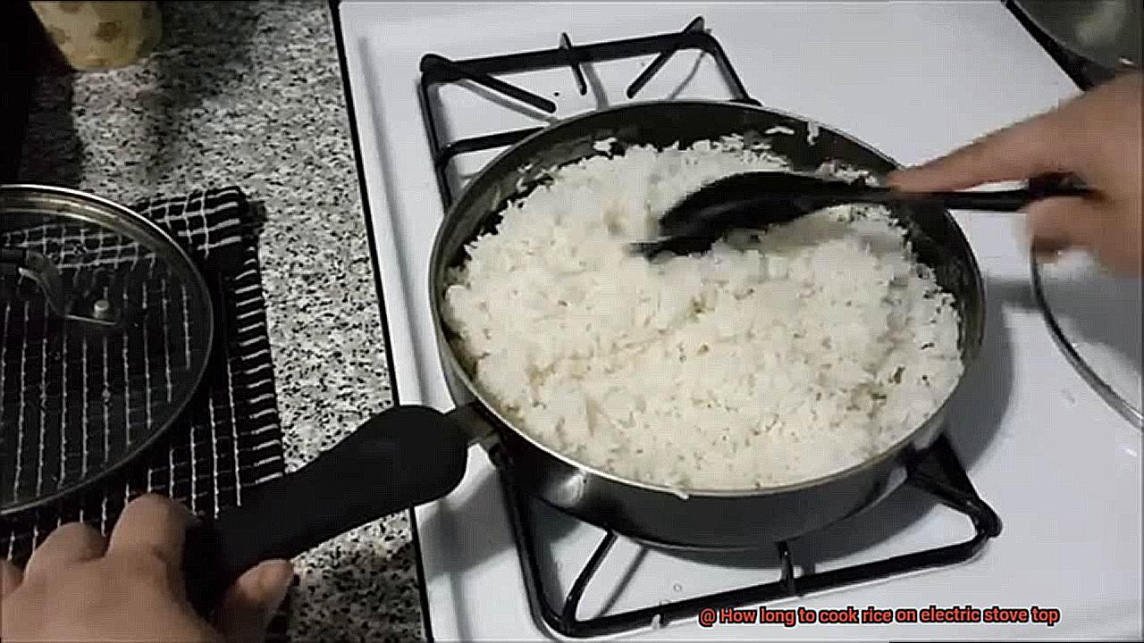 How long to cook rice on electric stove top-3