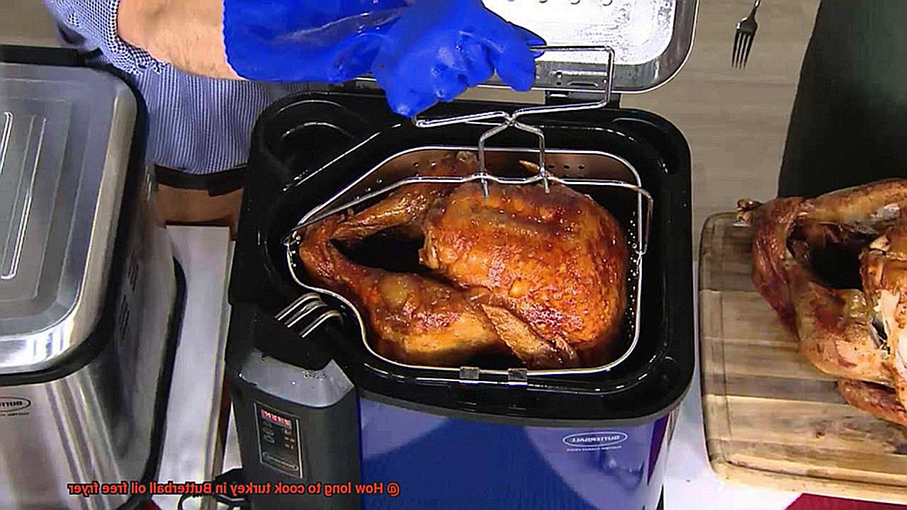 How long to cook turkey in Butterball oil free fryer-3