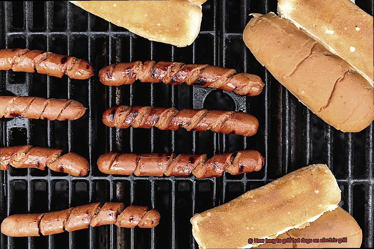 How long to grill hot dogs on electric grill-7