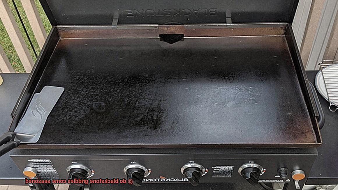 do blackstone griddles come seasoned-4