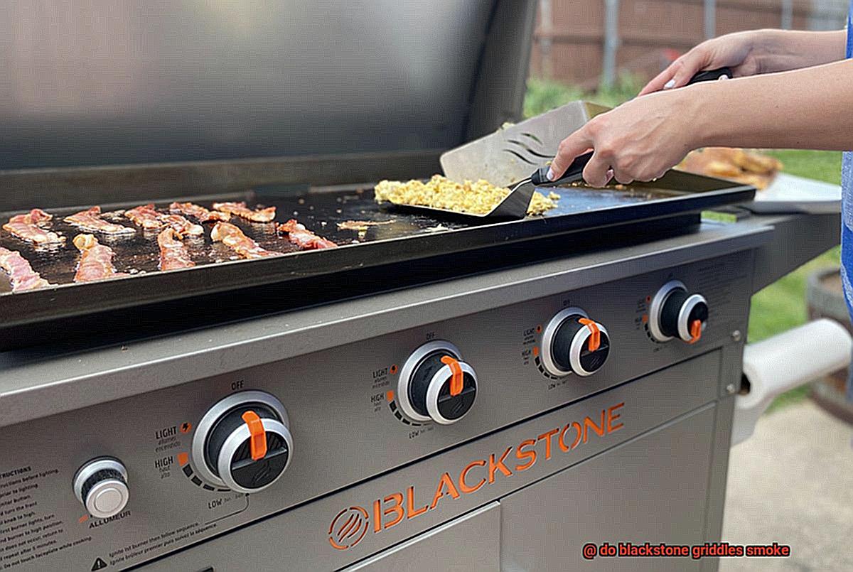 do blackstone griddles smoke-5