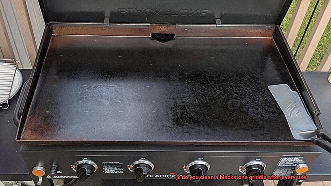 do you clean a blackstone griddle after every use-2