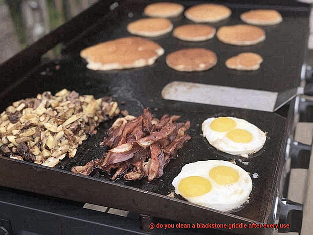 do you clean a blackstone griddle after every use-5