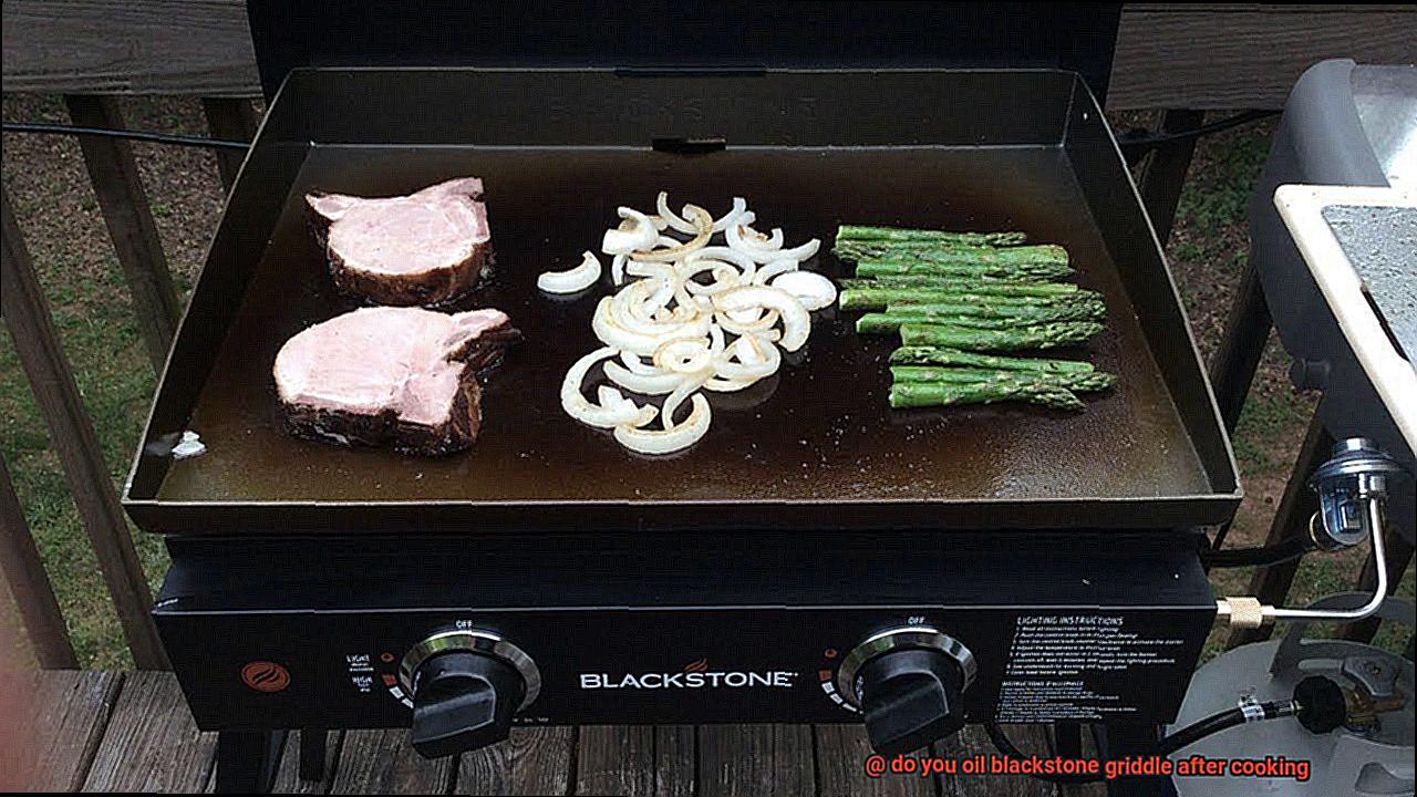 do you oil blackstone griddle after cooking-7