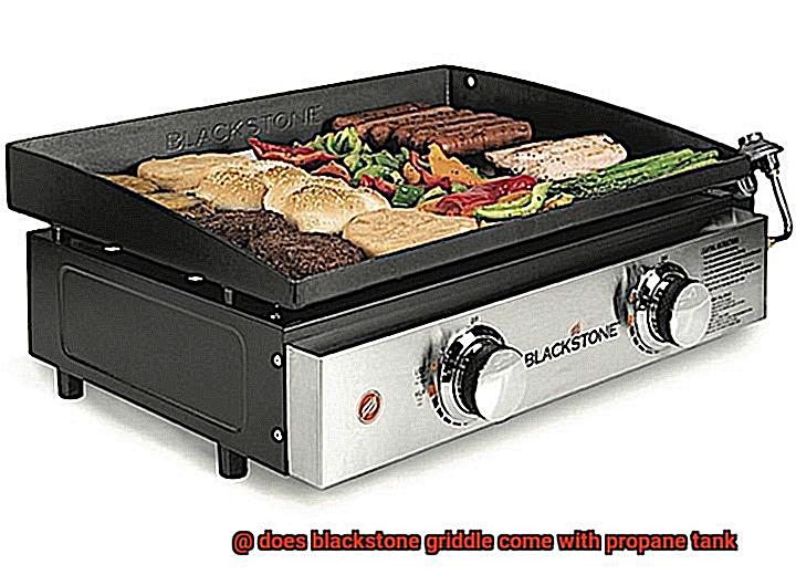 does blackstone griddle come with propane tank-2