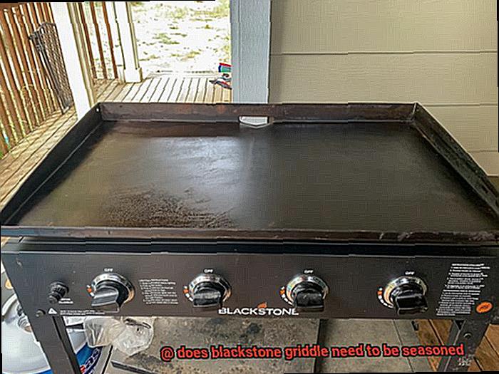 does blackstone griddle need to be seasoned-4