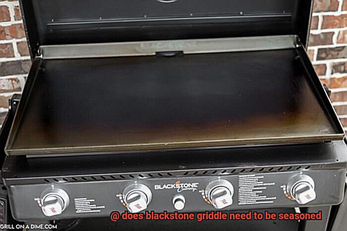 does blackstone griddle need to be seasoned-5