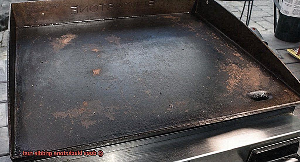 does blackstone griddle rust-4