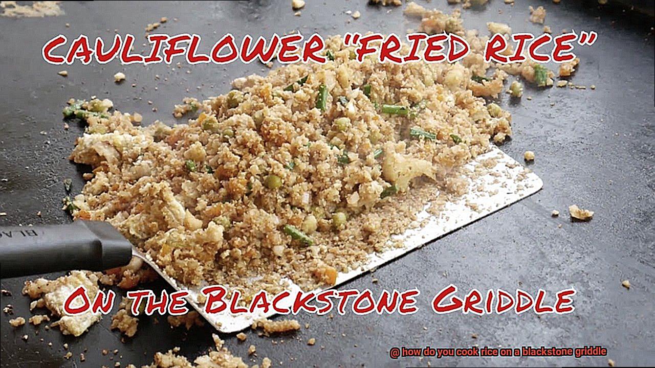 how do you cook rice on a blackstone griddle-5