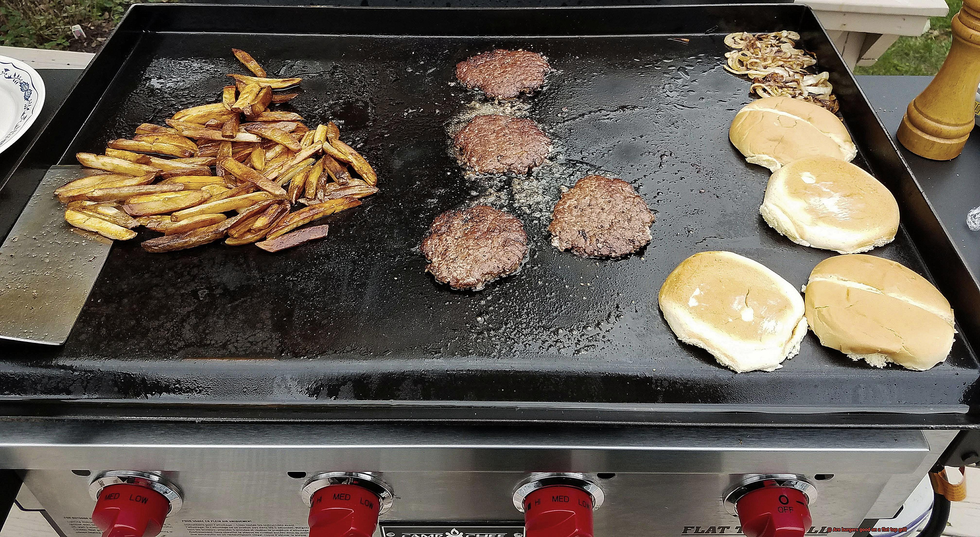 Are burgers good on a flat top grill-2