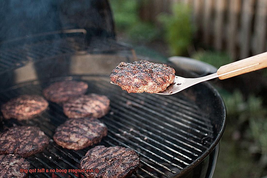 Are burgers good on a flat top grill-5