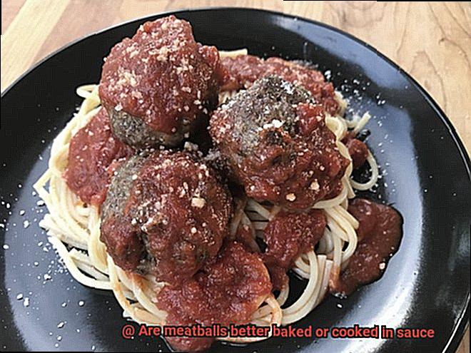 Are meatballs better baked or cooked in sauce-5