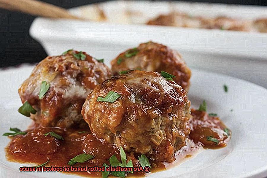 Are meatballs better baked or cooked in sauce-3