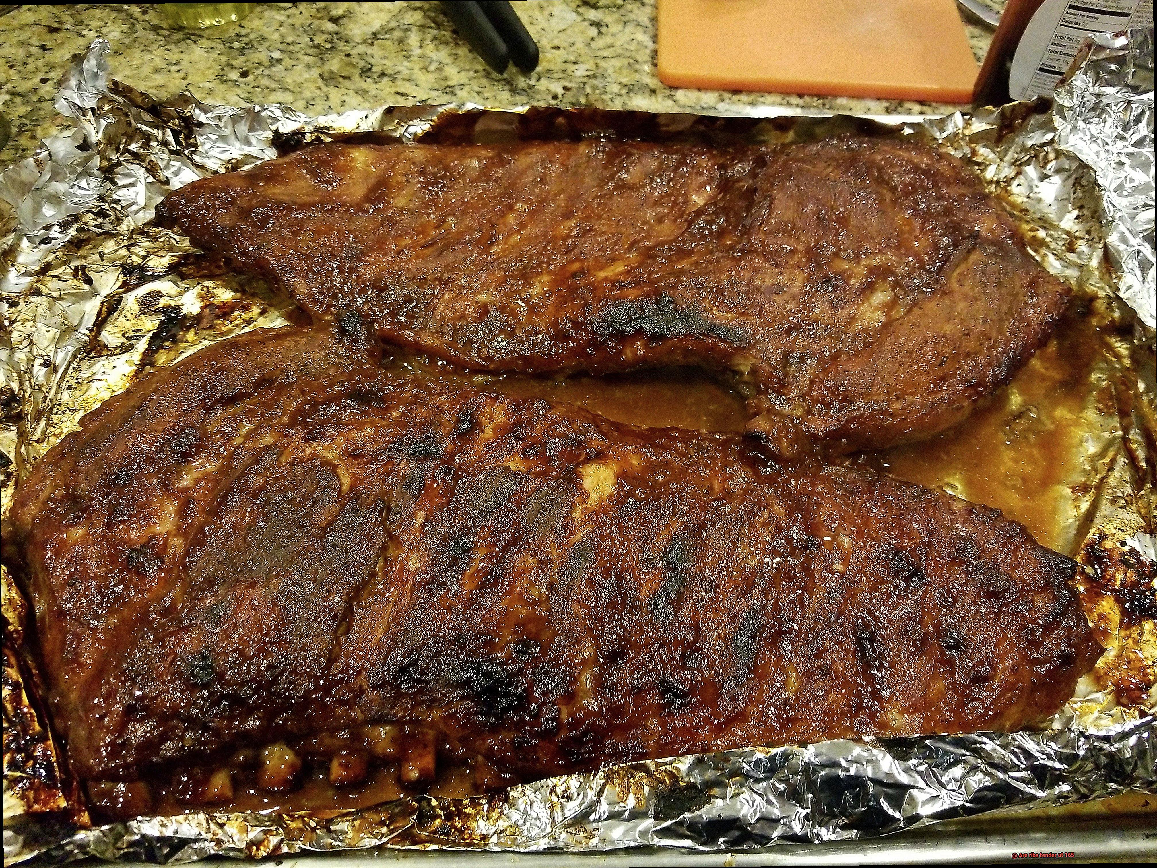 Are ribs tender at 165-2