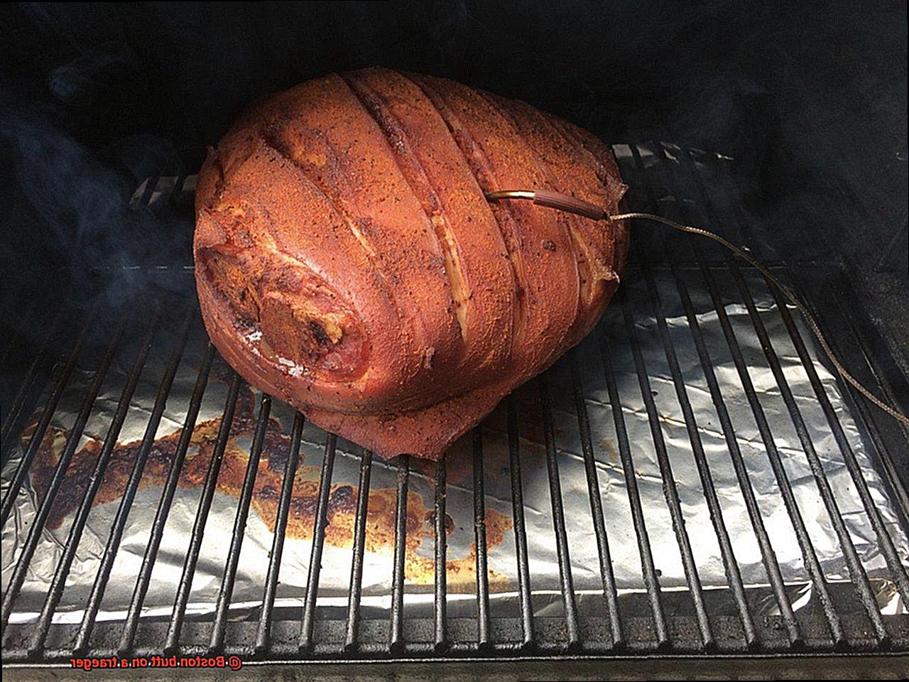 Boston butt on a traeger-8