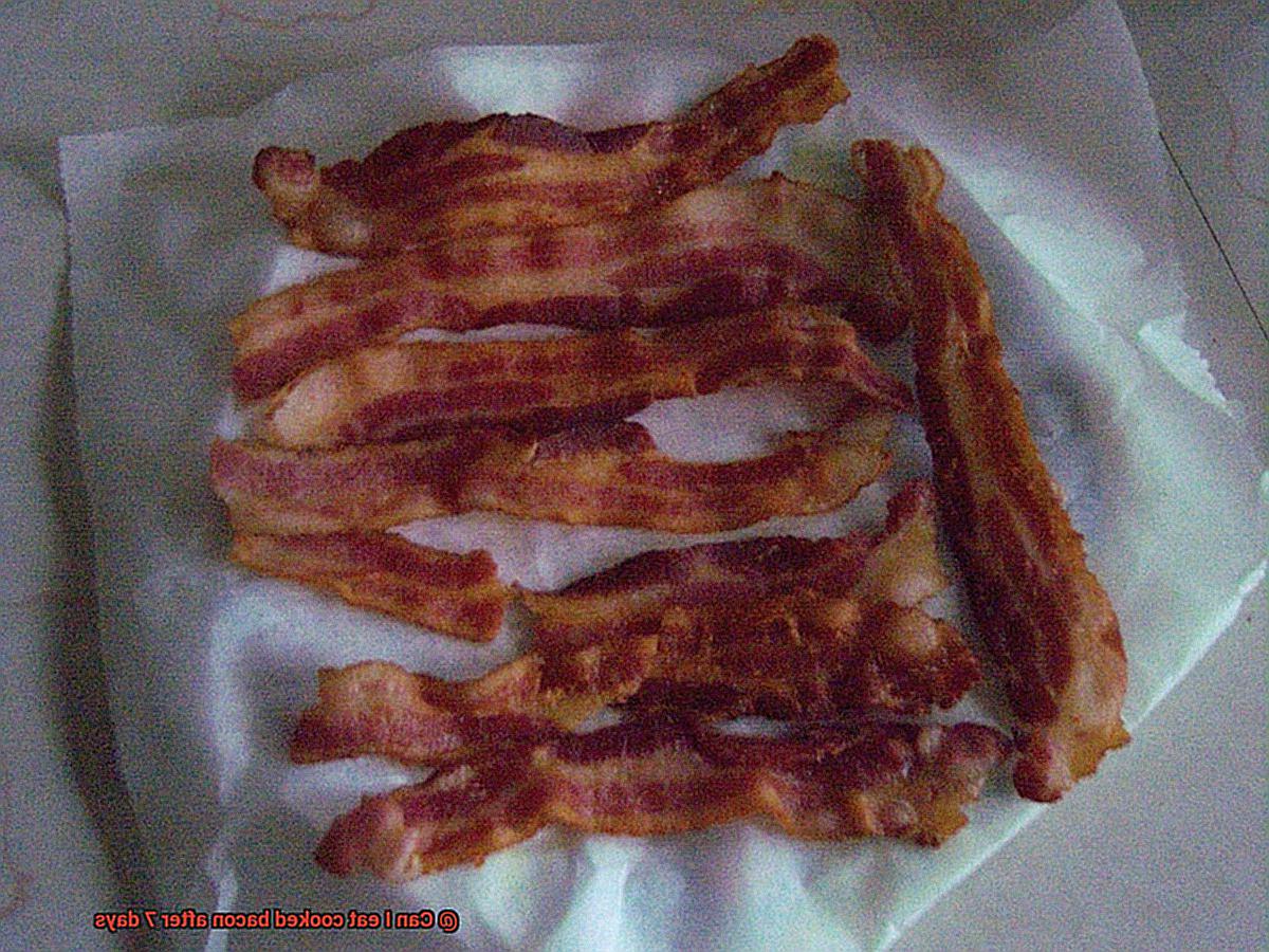 Can I eat cooked bacon after 7 days-4