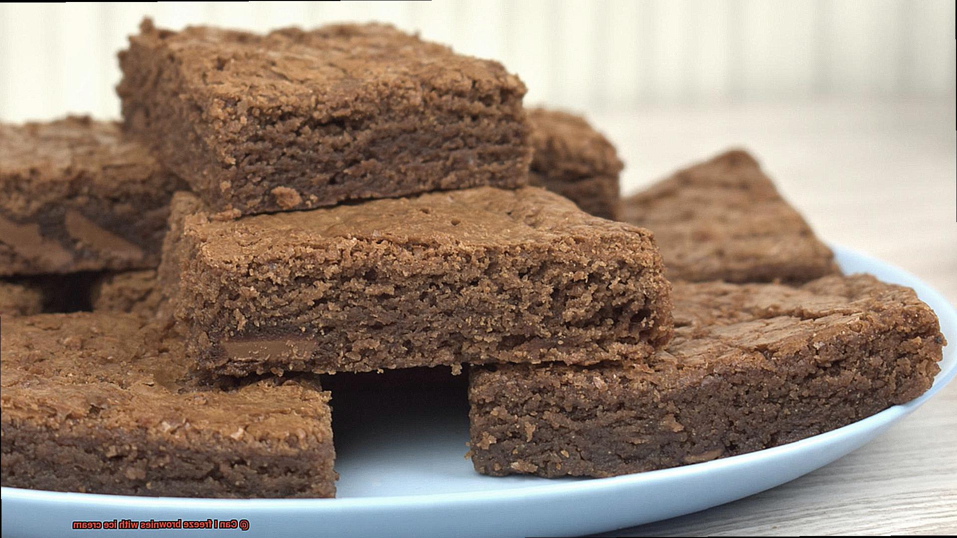 Can I freeze brownies with ice cream-2