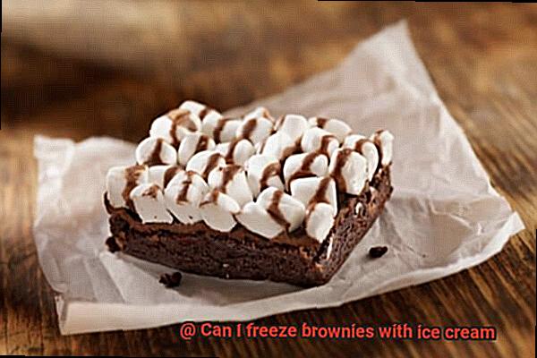 Can I freeze brownies with ice cream-5