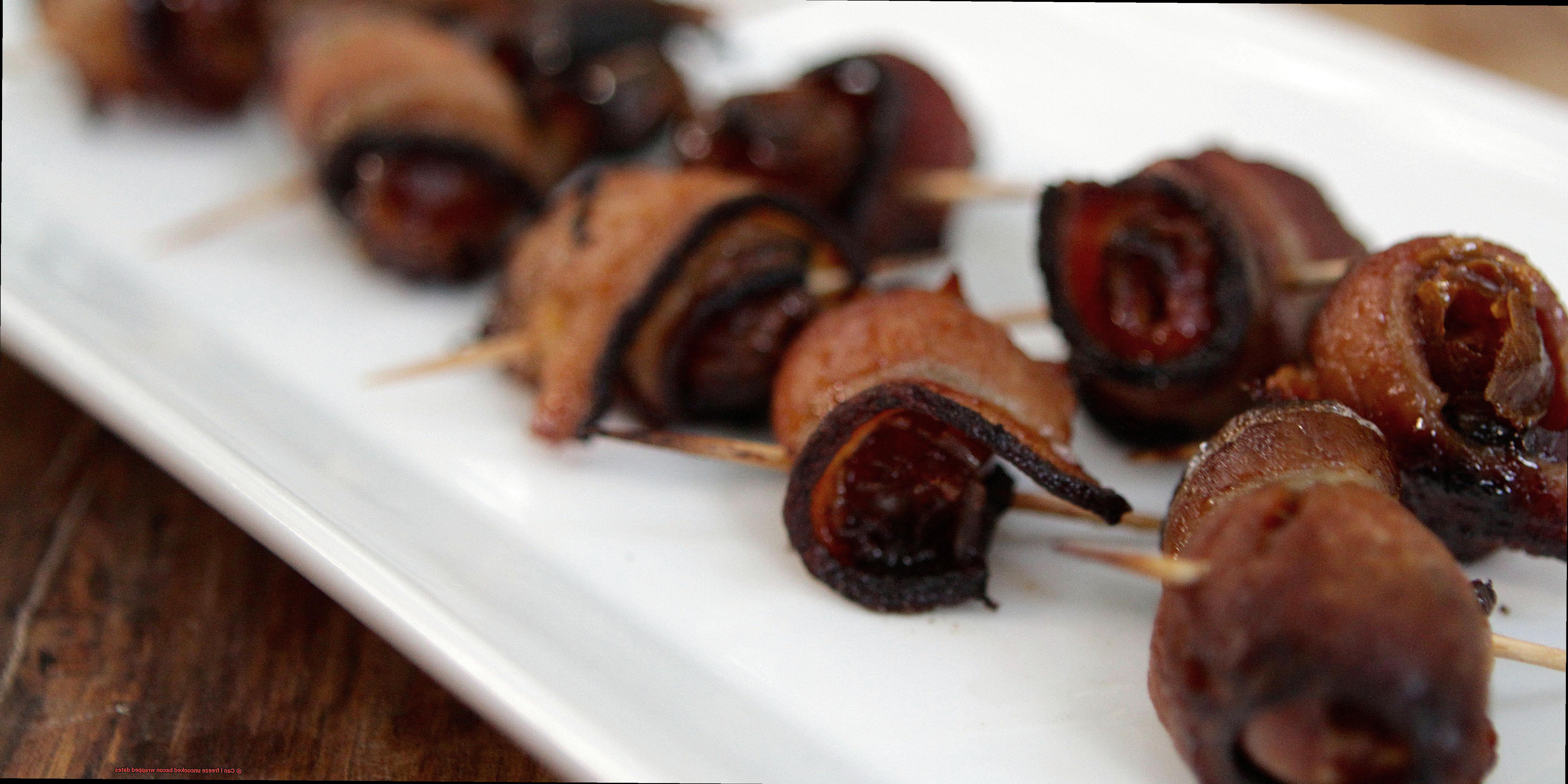 Can I freeze uncooked bacon wrapped dates-9