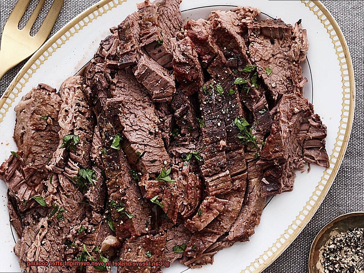 Can I leave brisket in oven overnight after cooking-8