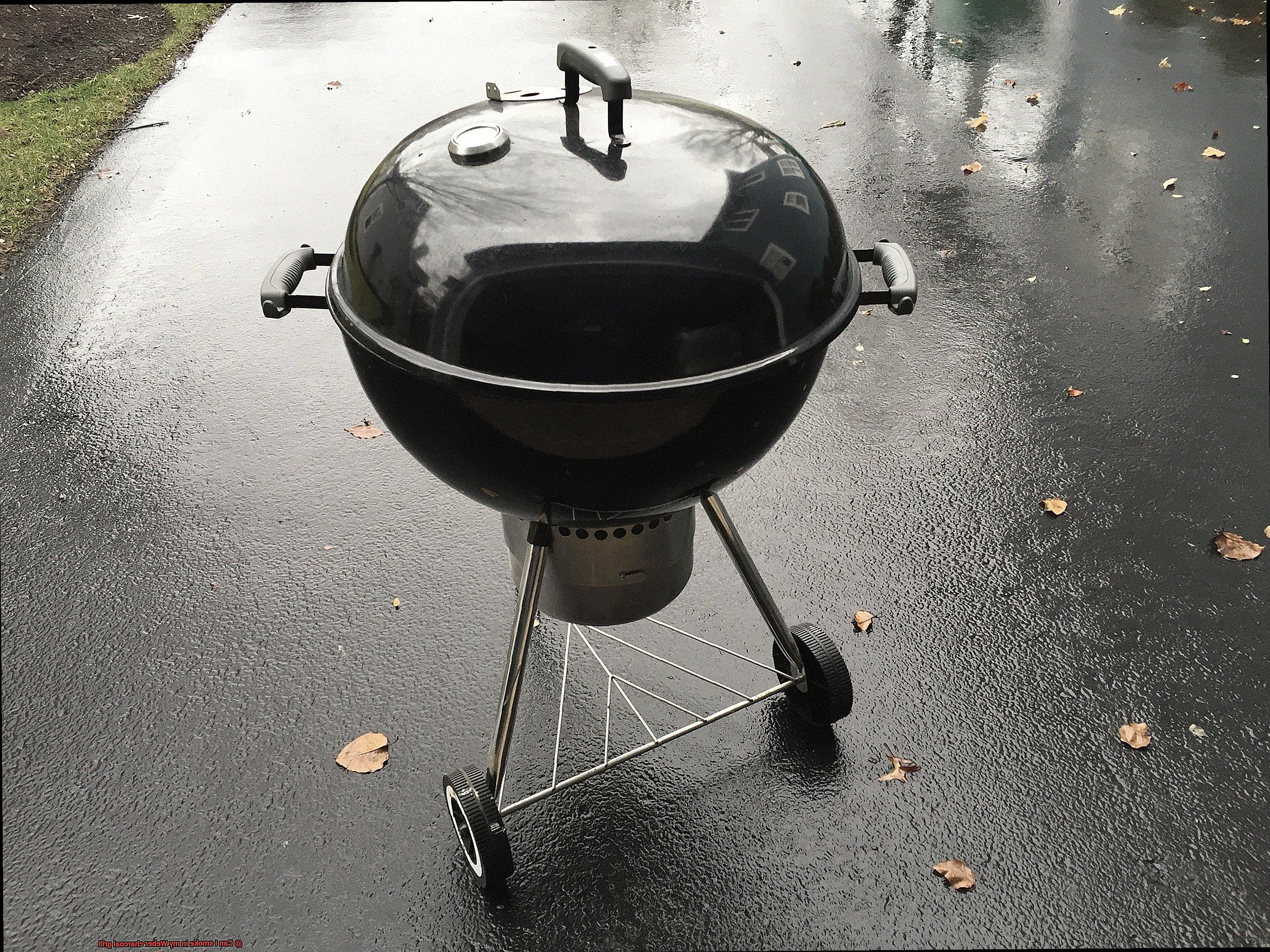 Can I smoke in my Weber charcoal grill-2