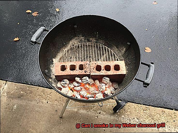 Can I smoke in my Weber charcoal grill-5