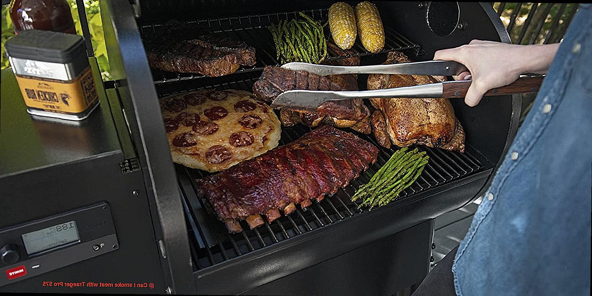 Can I smoke meat with Traeger Pro 575-7