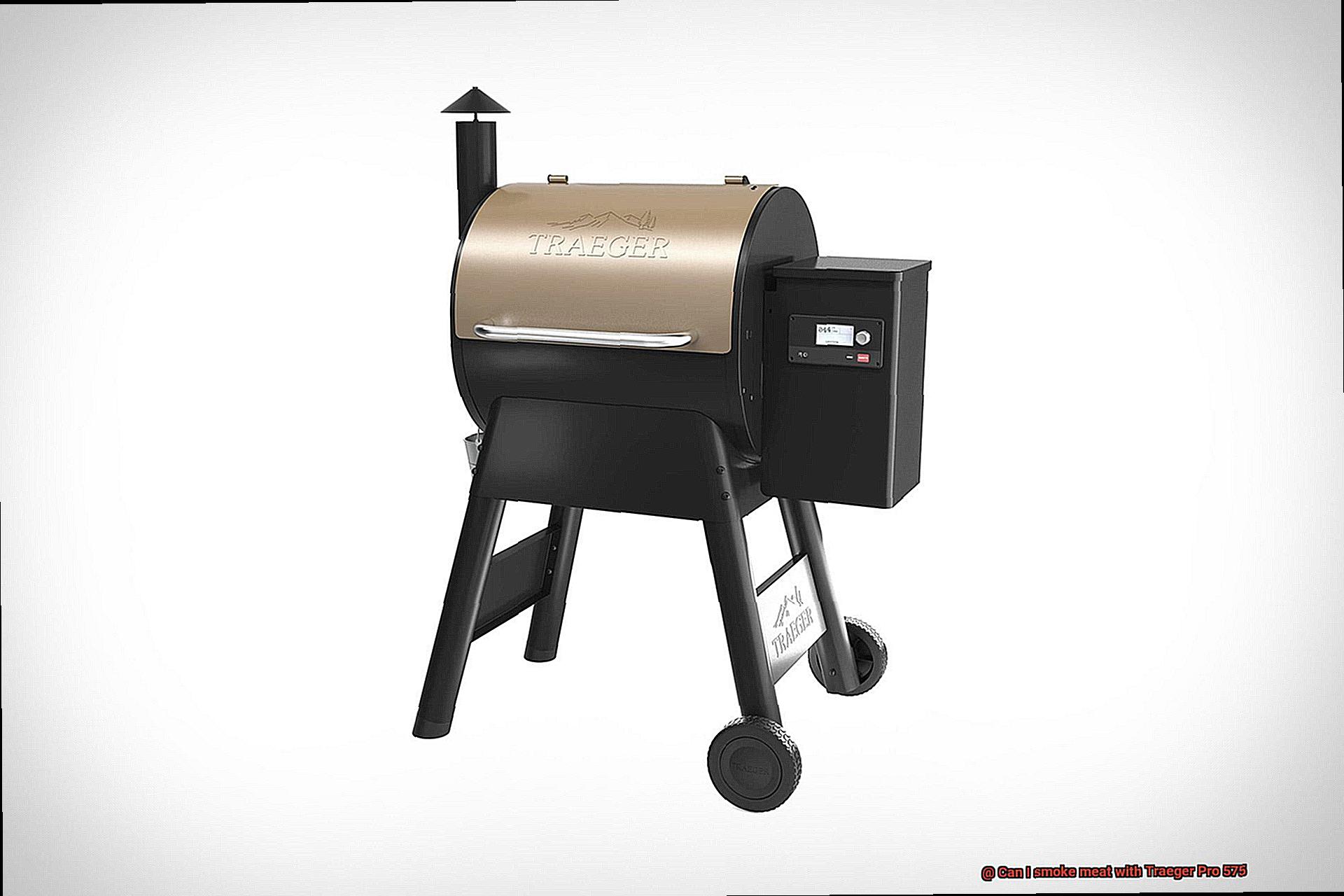 Can I smoke meat with Traeger Pro 575-5