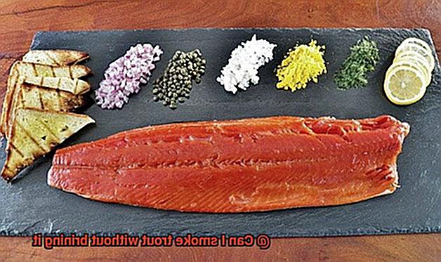 Can I smoke trout without brining it-2